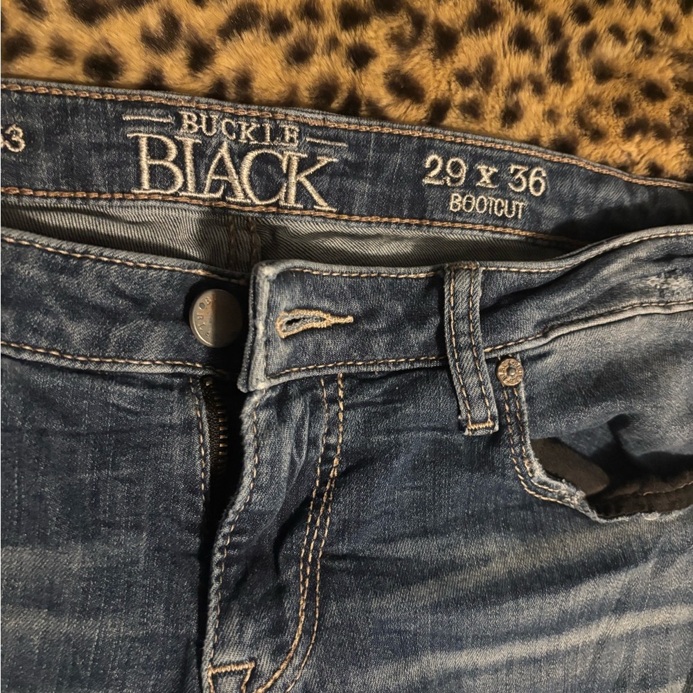 Women’s Buckle black Jeans- blue